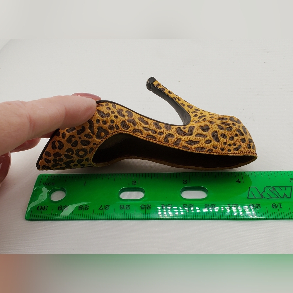 Just The Right Shoe Leopard Stiletto - Picture 6 of 6